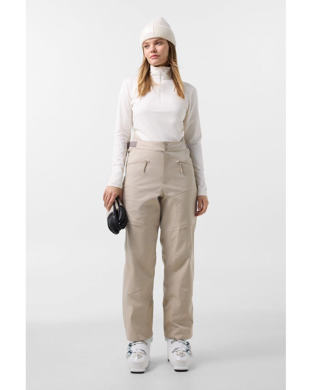 Bogner Fire + Ice Gray Taina Ski Trousers For