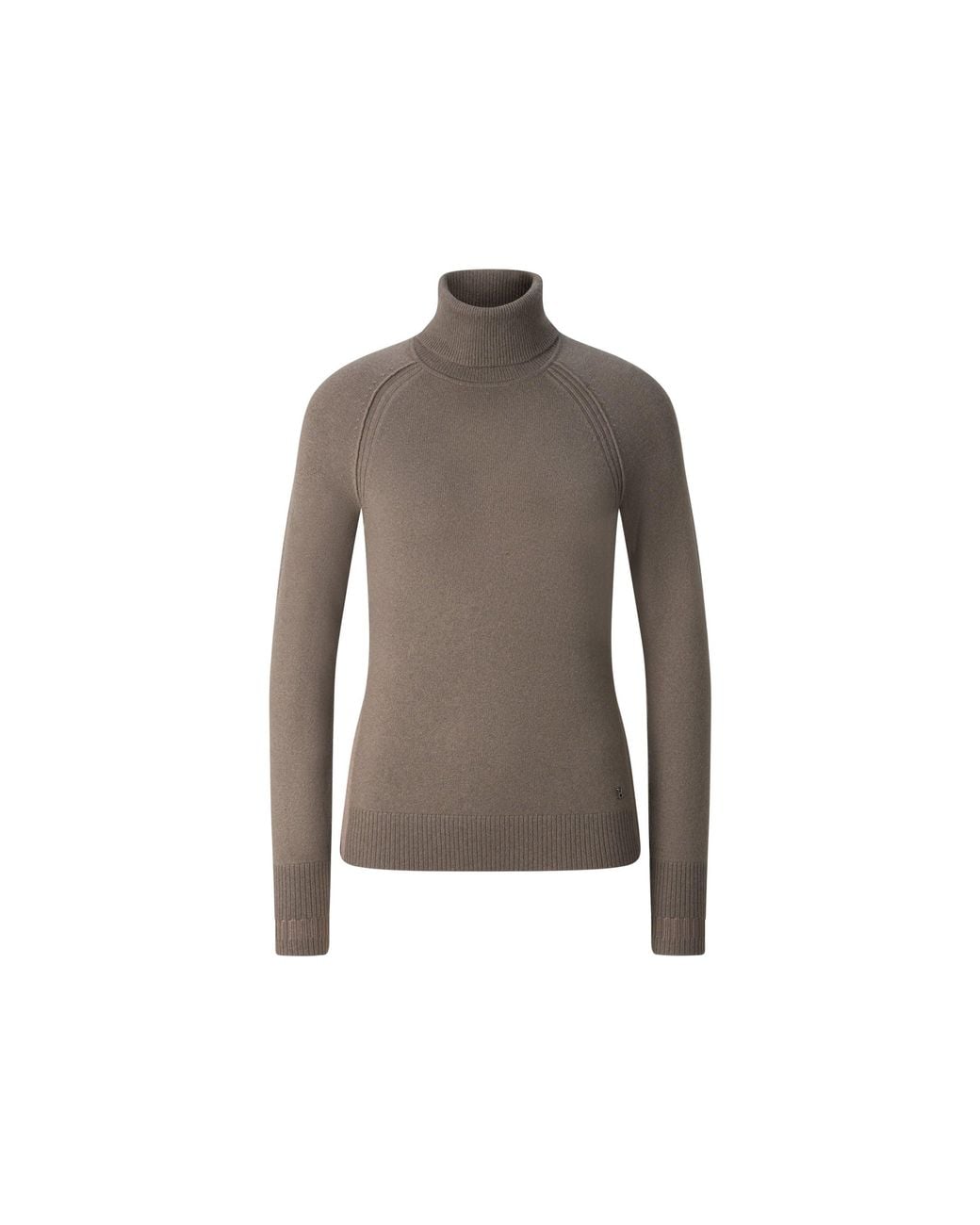 Bogner Brown Vaiana Pure New Wool Cashmere Sweater