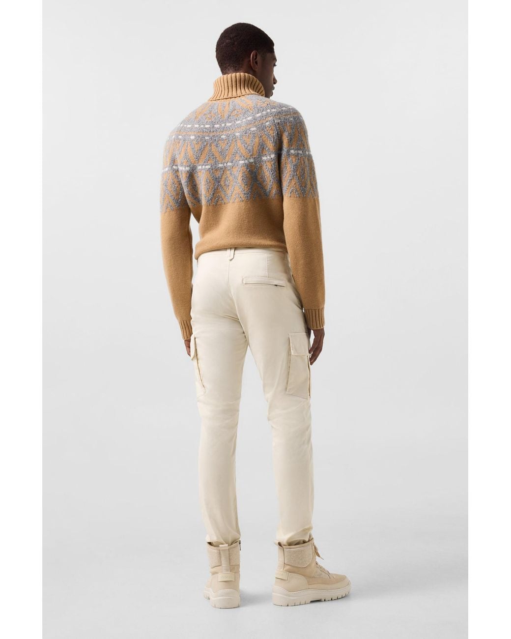 Bogner Natural Bruno Cargo Pants for men