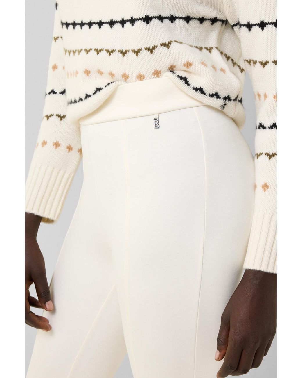 Bogner White Kaela Jodhpur Pants