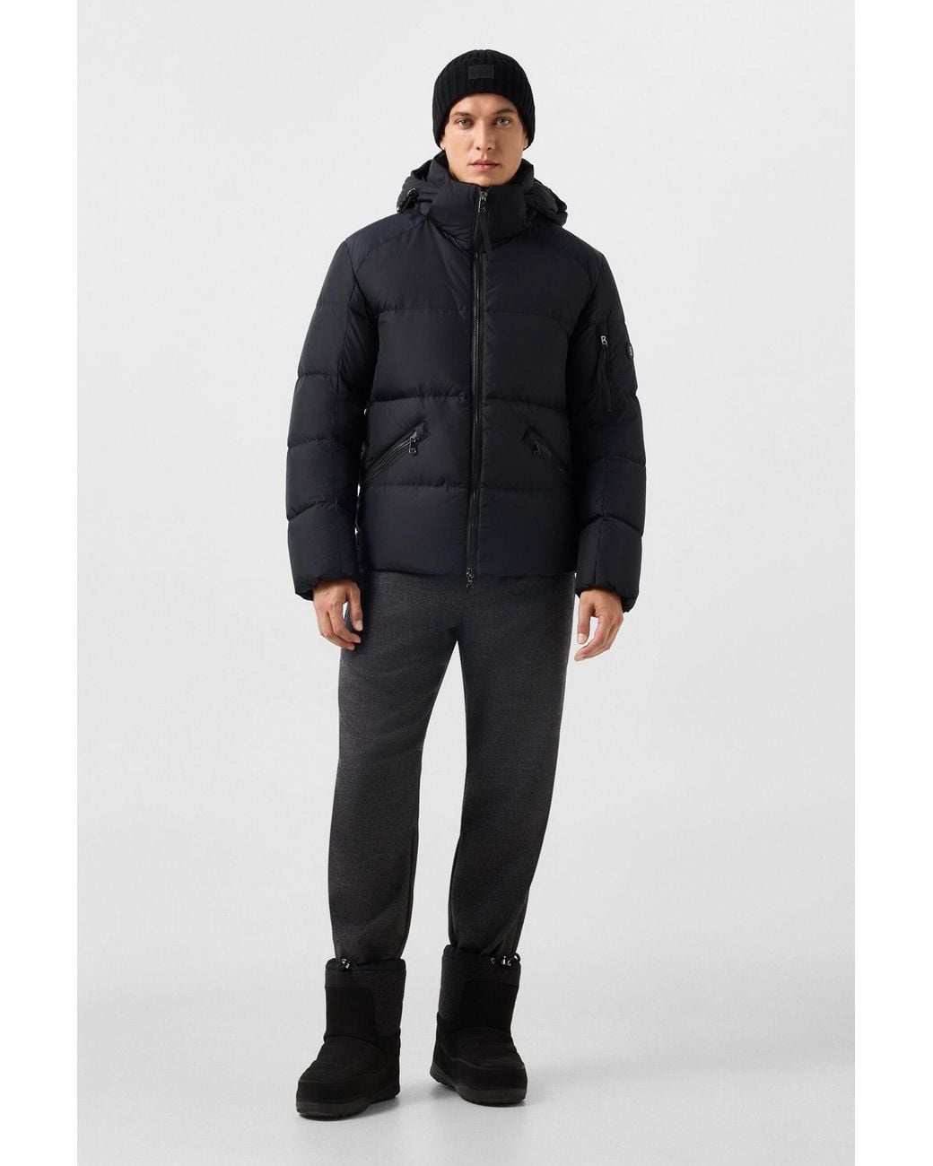 Bogner Black Jamy Down Jacket for men