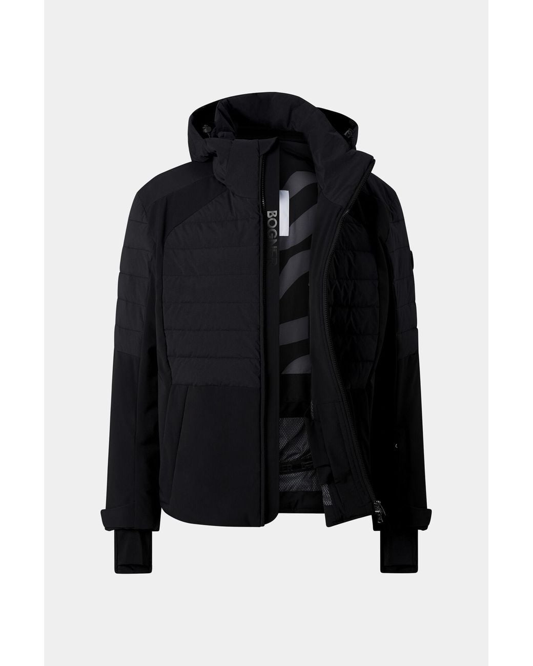 Bogner Black Hennik Ski Jacket for men