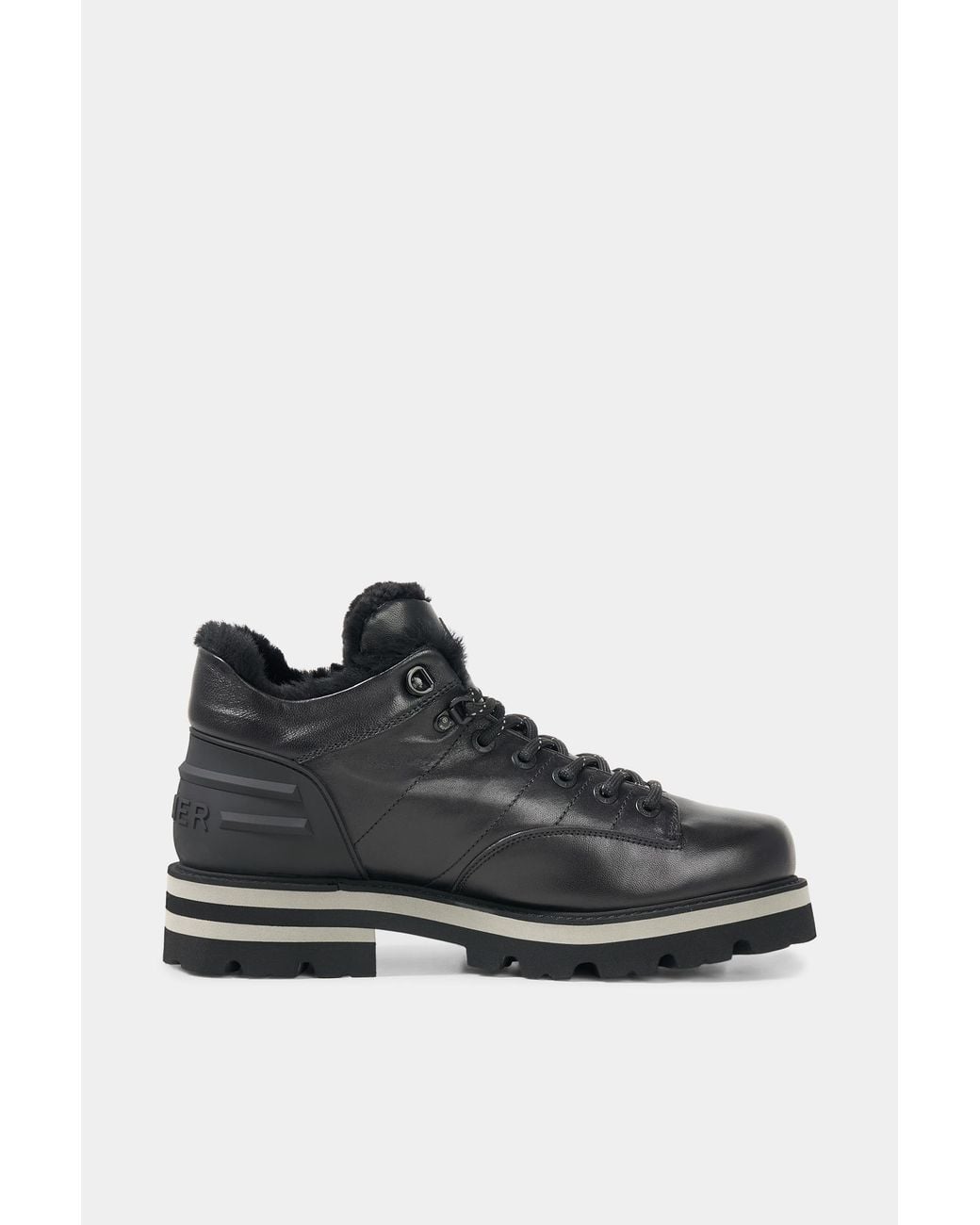 Bogner Black Lace-up Boots Courchevel for men