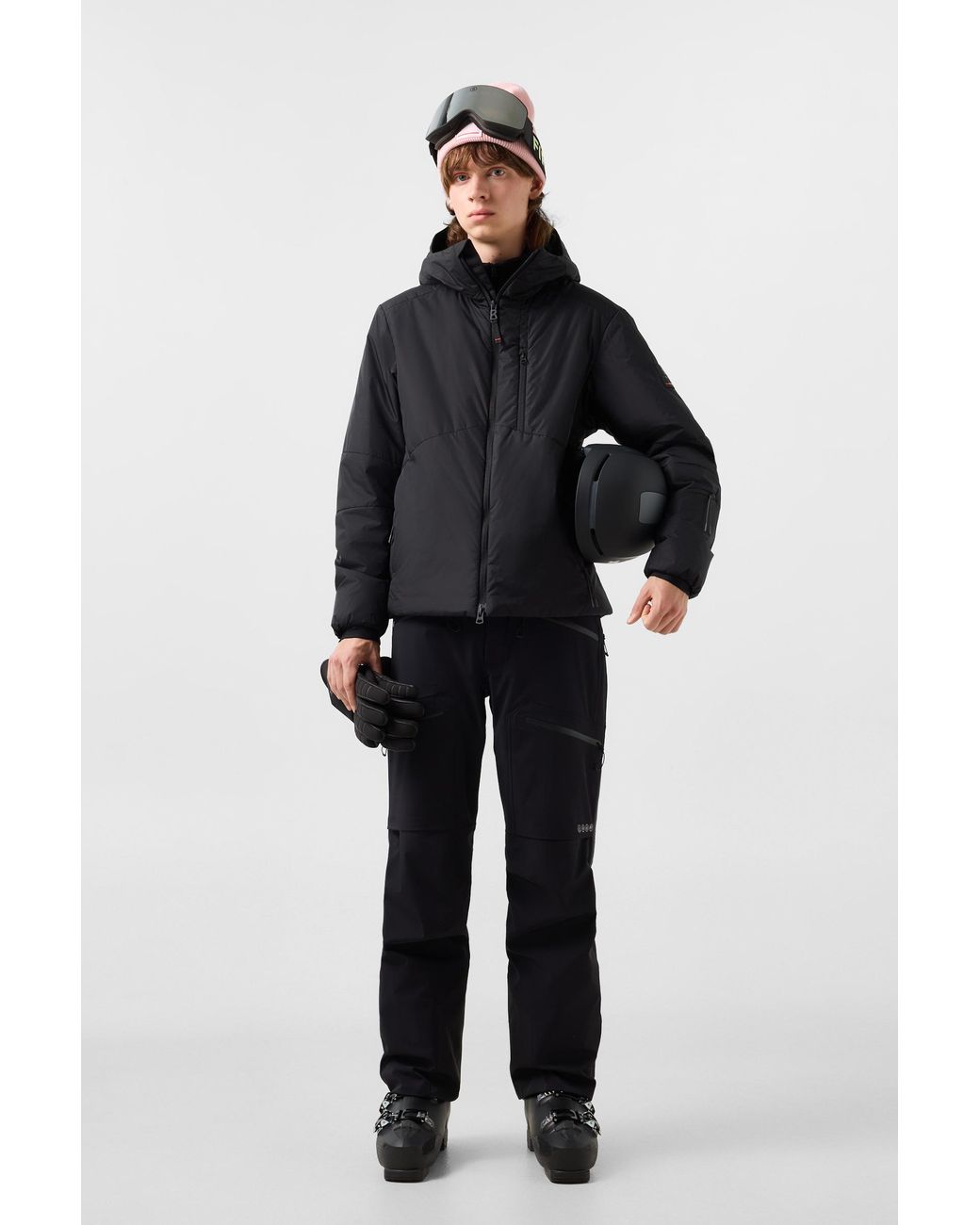 Bogner Fire + Ice Black First Layer Pascal for men