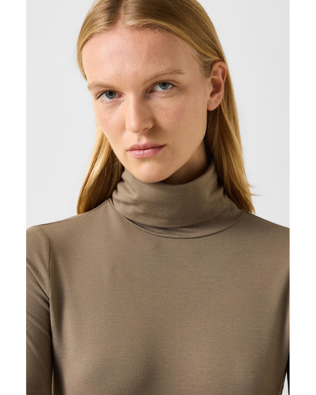 Bogner Gray Katinka Long-Sleeved Top For