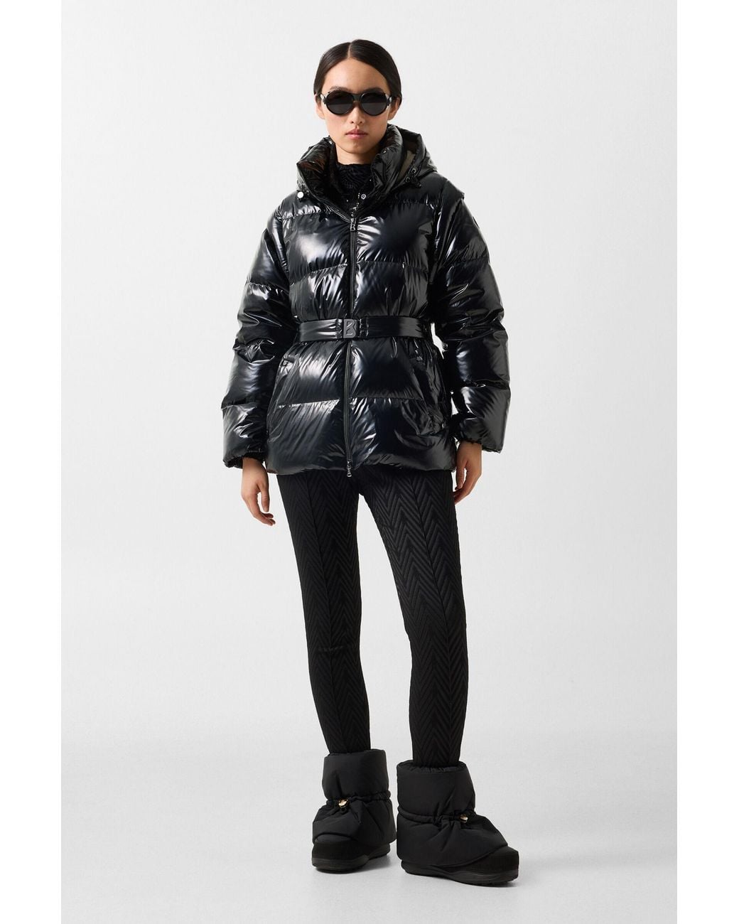 Bogner Black Inez 2-in-1 Down Jacket