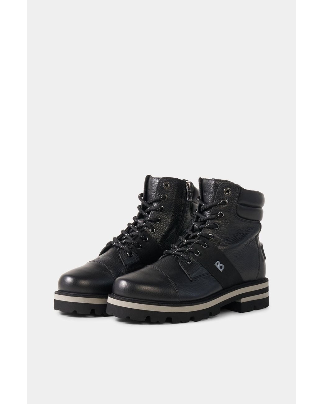 Bogner Black Lace-up Boots Courchevel for men