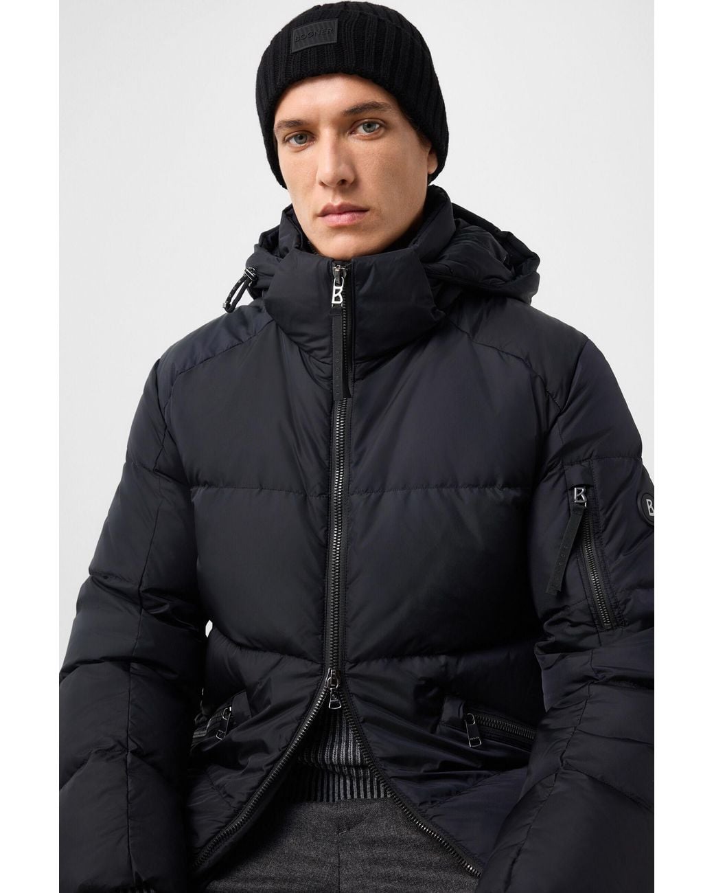 Bogner Black Jamy Down Jacket for men