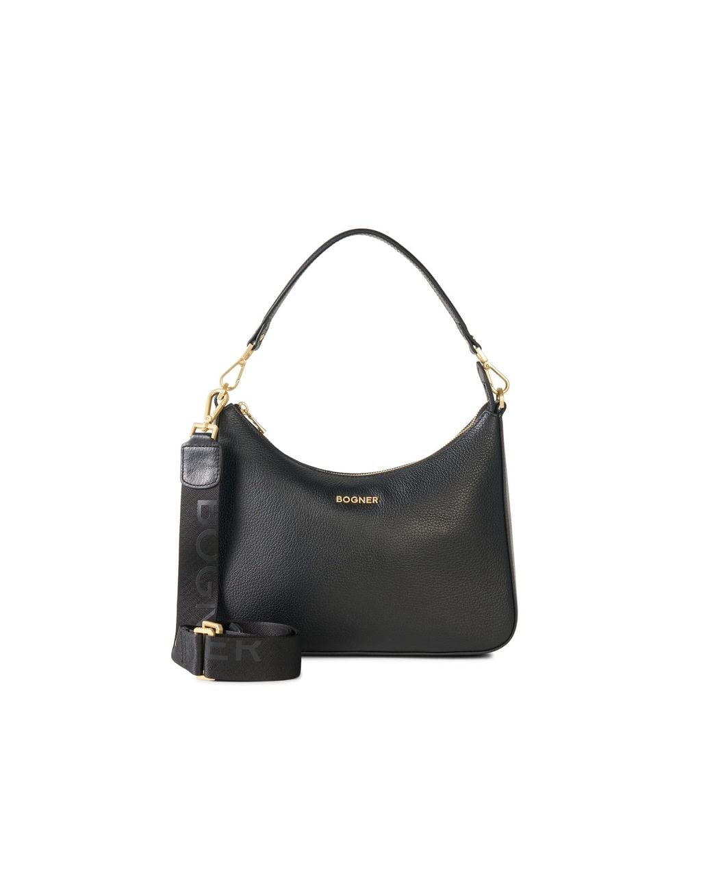 Bogner Black Wallis Odette Shoulder Bag
