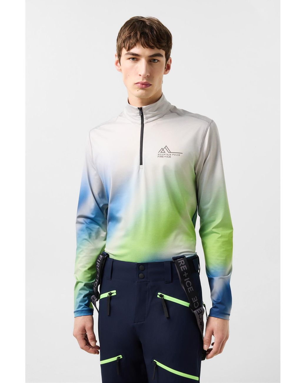 Bogner Fire + Ice Blue First Layer Pascal for men
