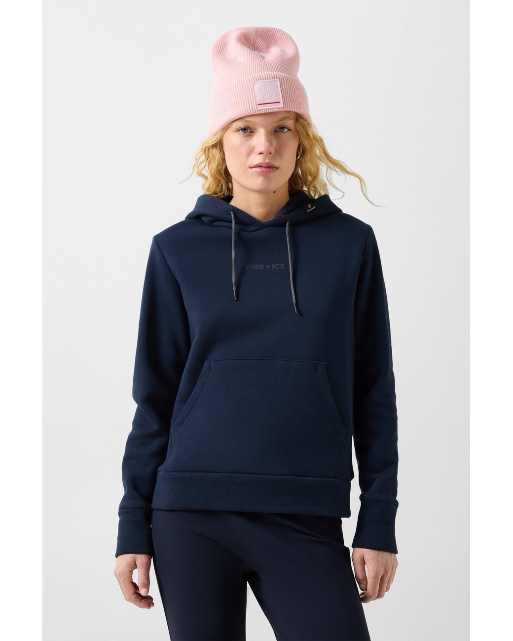 Bogner Fire + Ice Blue Nila Cotton Hoodie