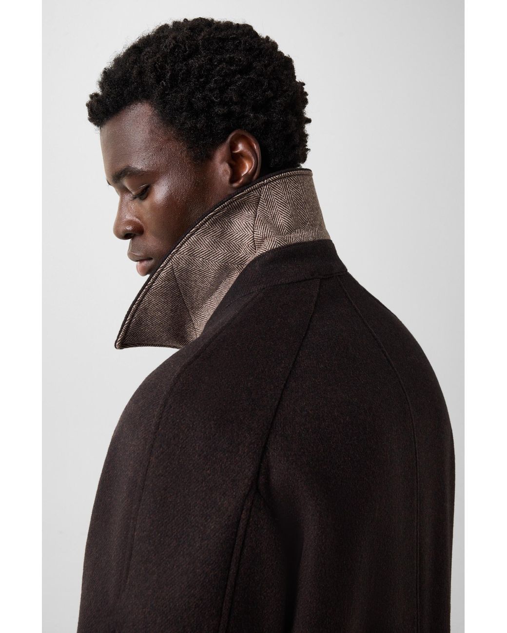 Bogner Black Tilo Double-faced Coat for men