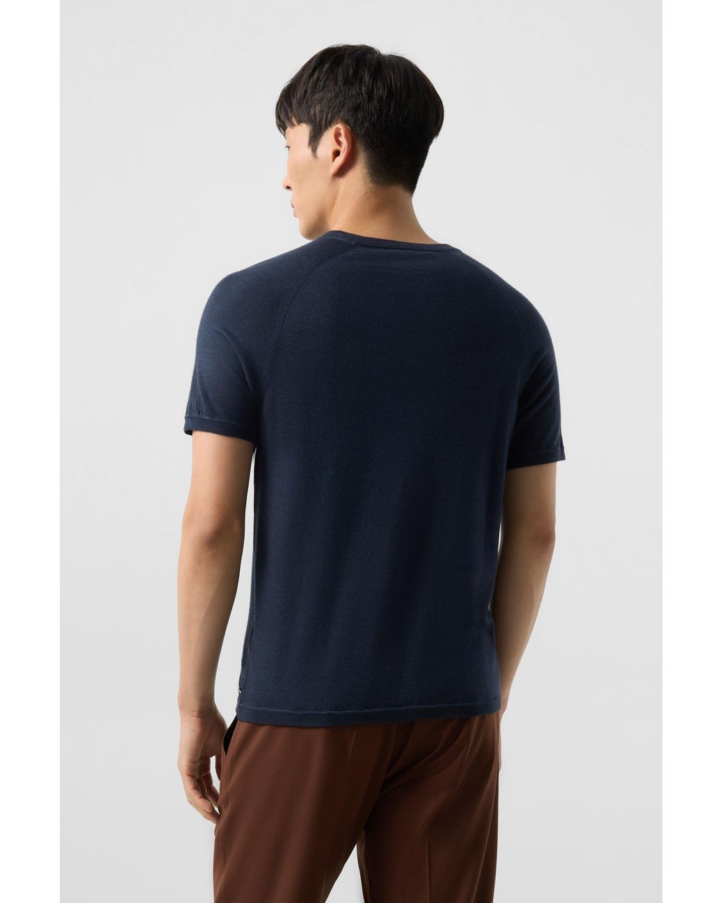 Bogner Blue Osaka Merino T-shirt for men