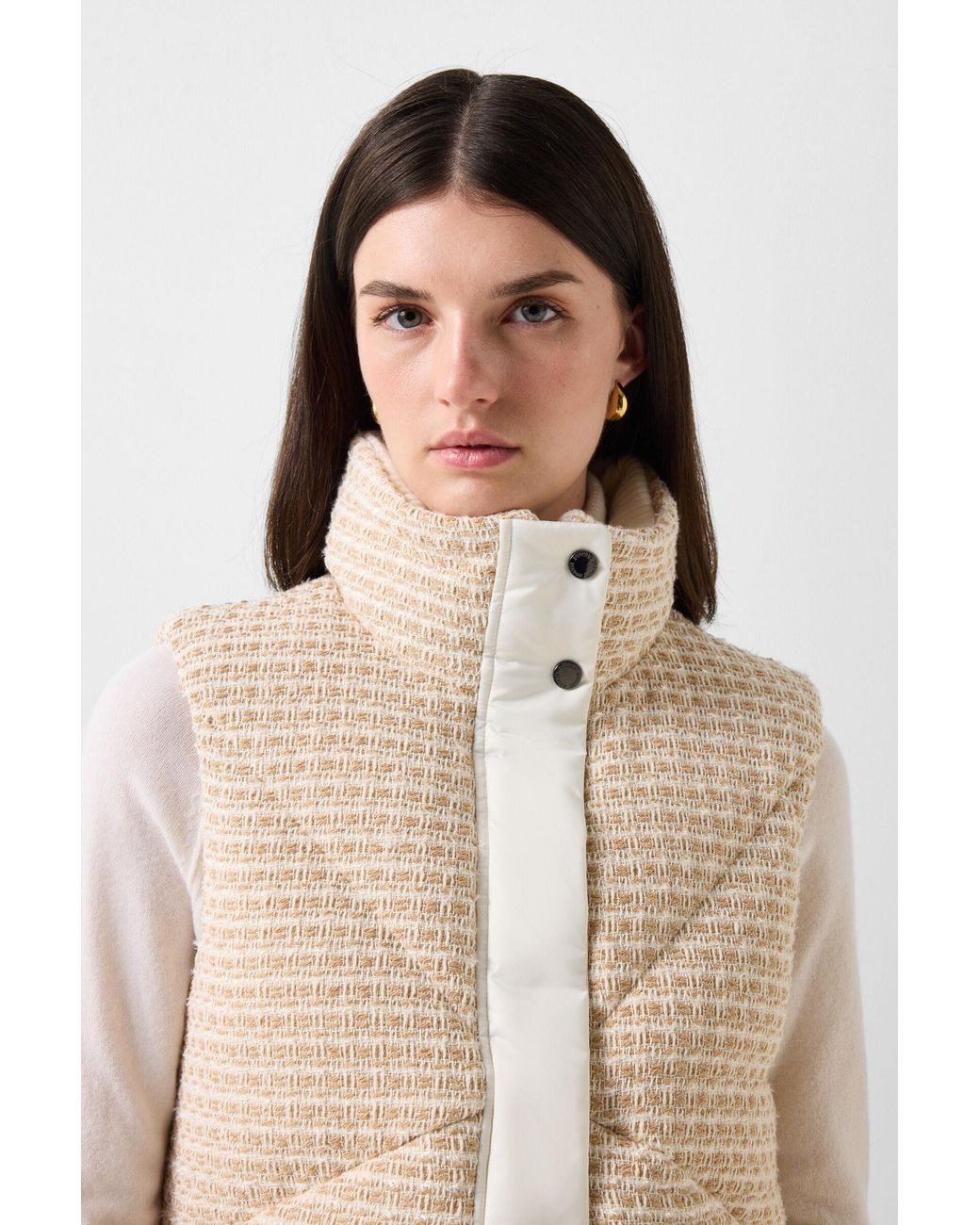 Bogner Natural Netty Down Vest