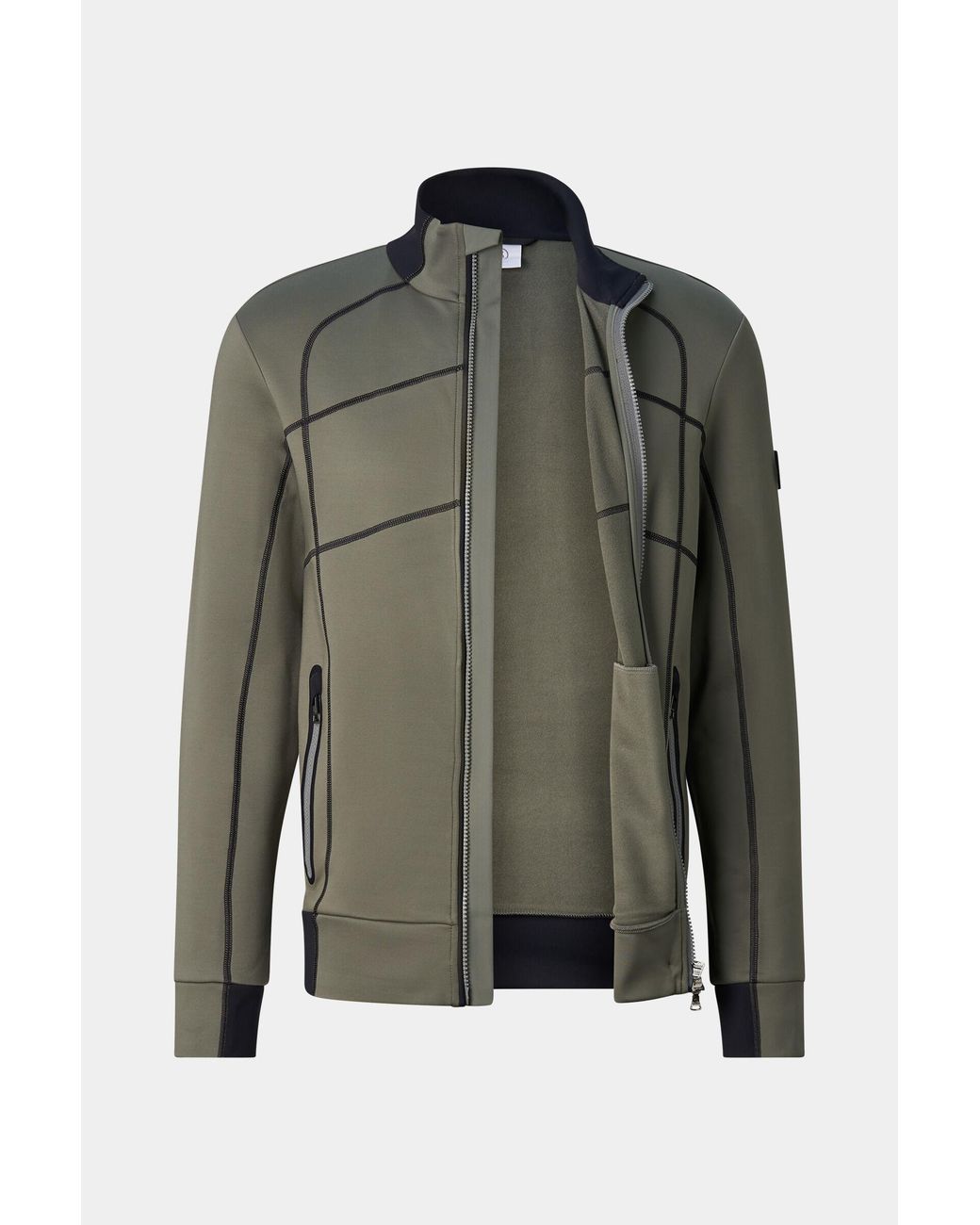 Bogner Gray Hayo Mid-layer Jacket for men