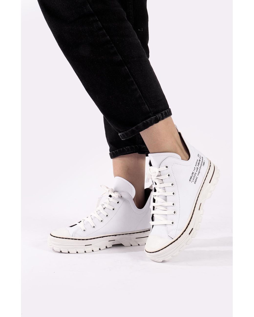 low top leather boots