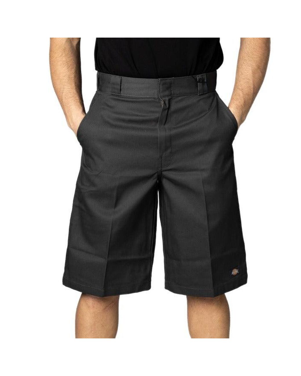 Dickies Cotton Men Shorts in Grey (Gray 