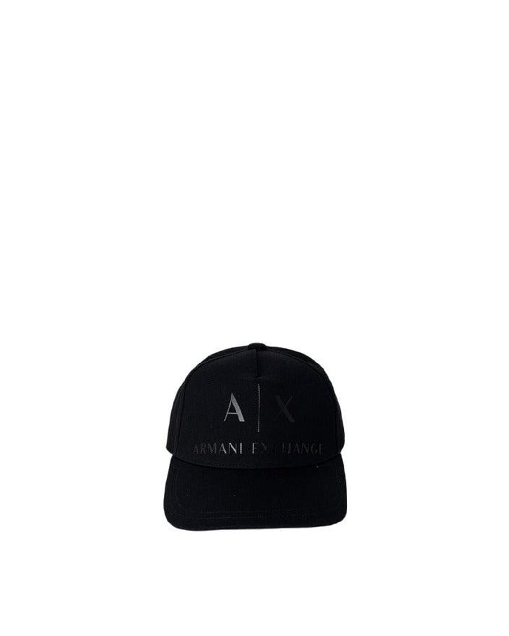 Armani Exchange Cotton Plain Cap in 