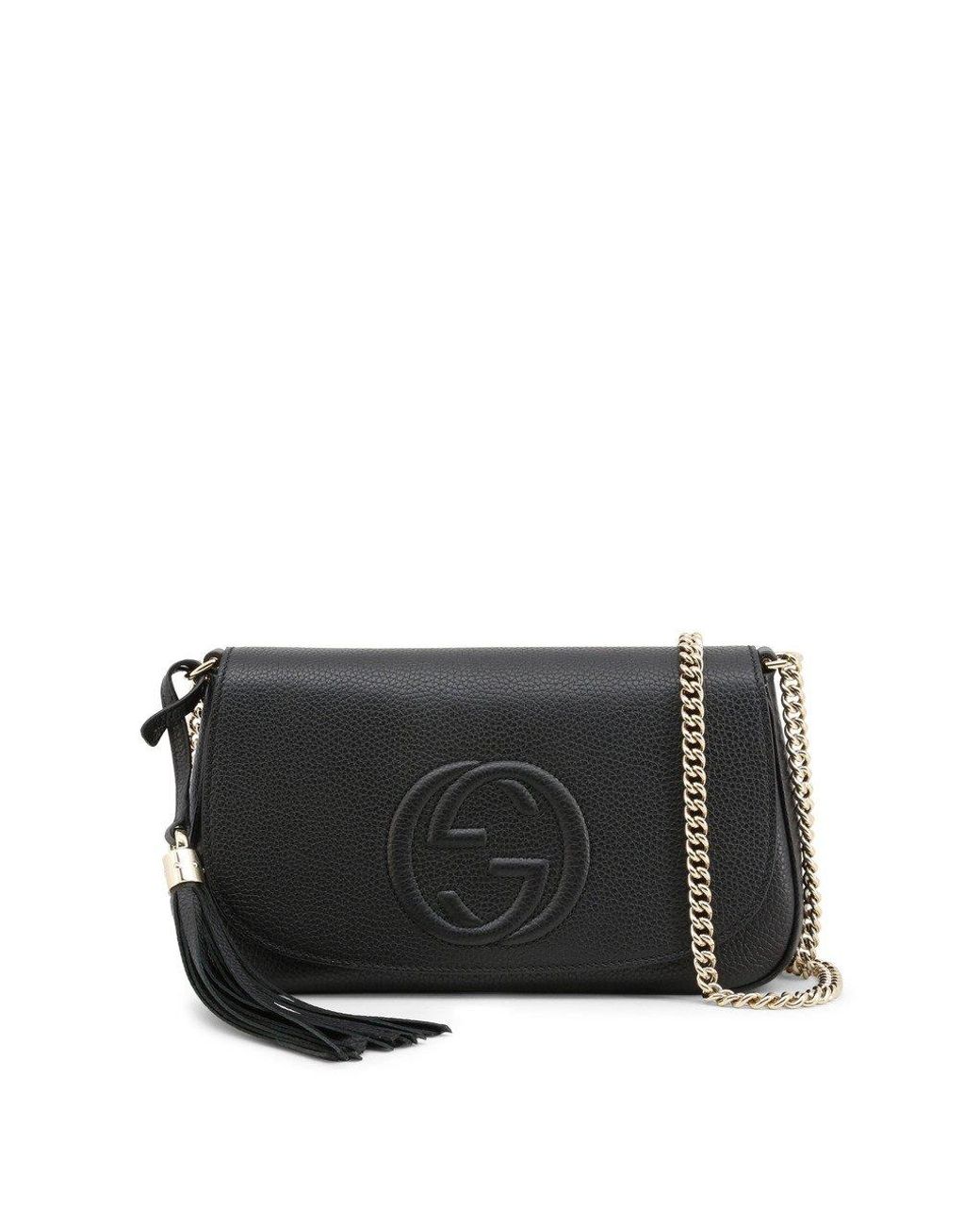 Gucci Nero Black Soho Cellarius Crossbody Bag | Lyst