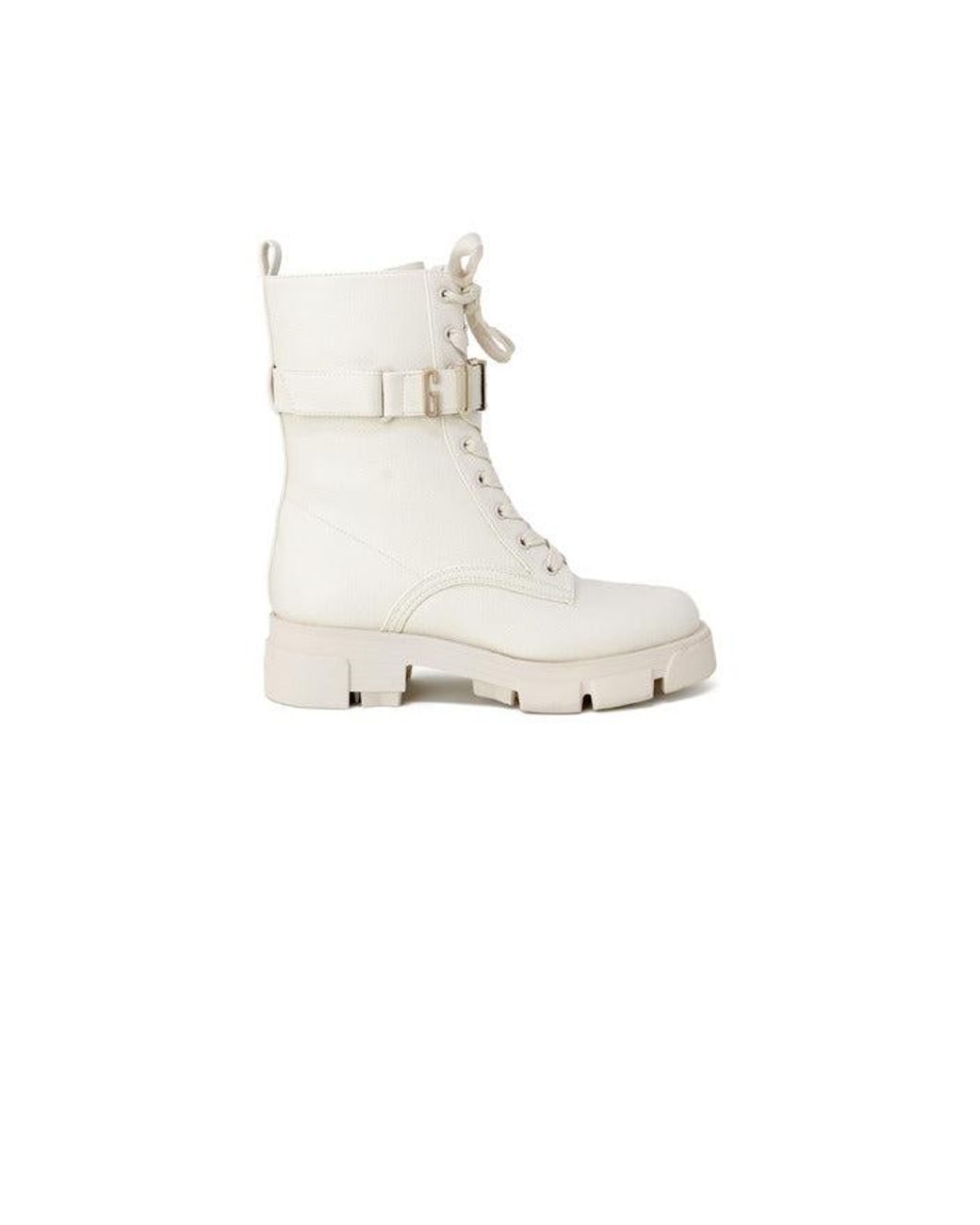 Guess Women Boots in White | Lyst