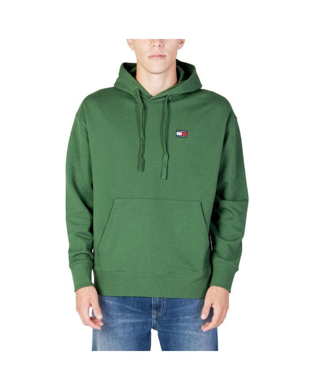 TOMMY HILFIGER JEANS Sweatshirts in Green for Men | Lyst