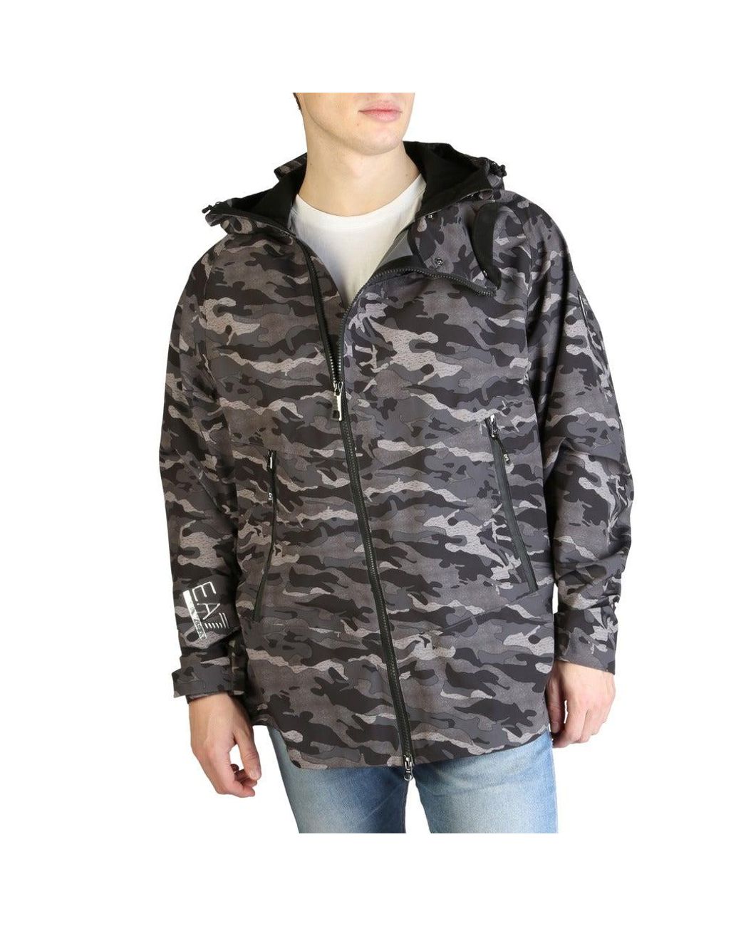 ea7 grey jacket
