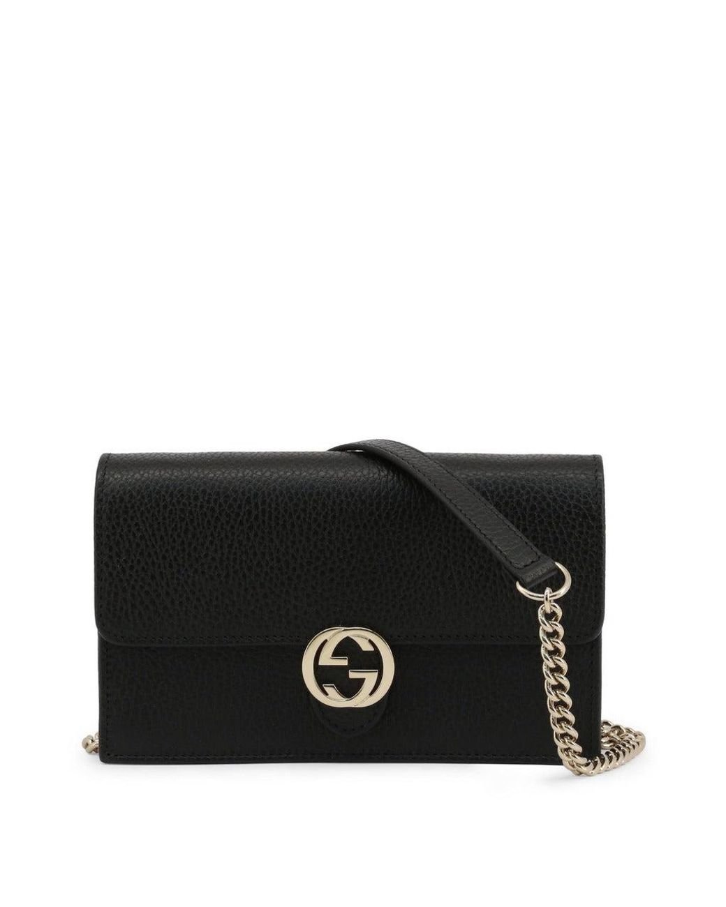 Gucci Leather Crossbody Bags in Black Lyst