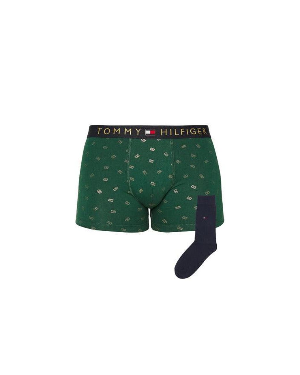 green tommy hilfiger underwear