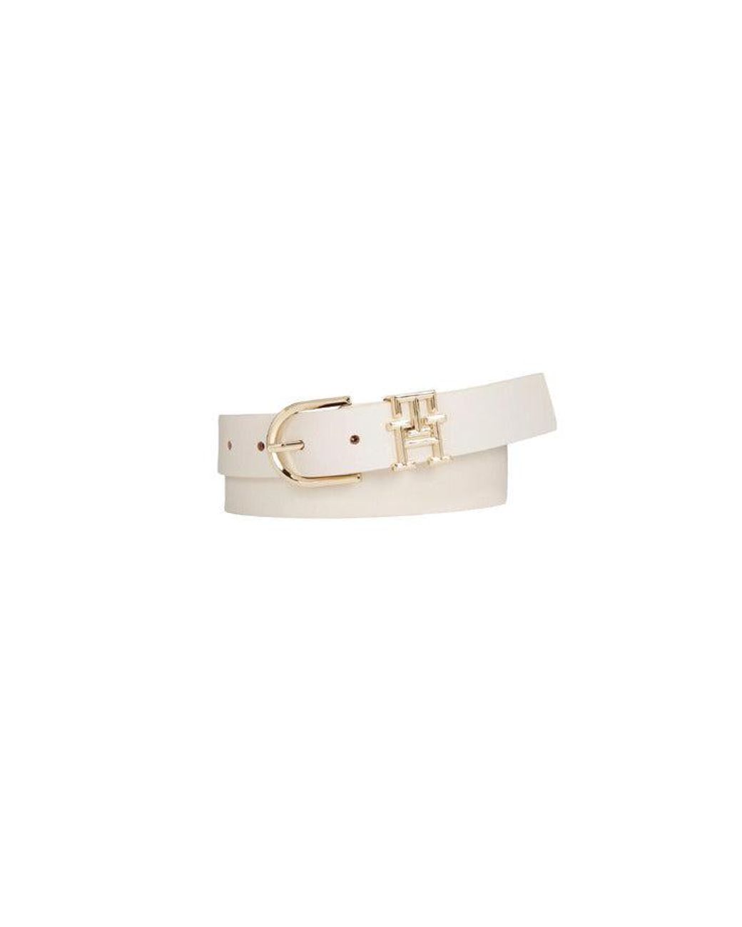 Tommy hilfiger white clearance belt