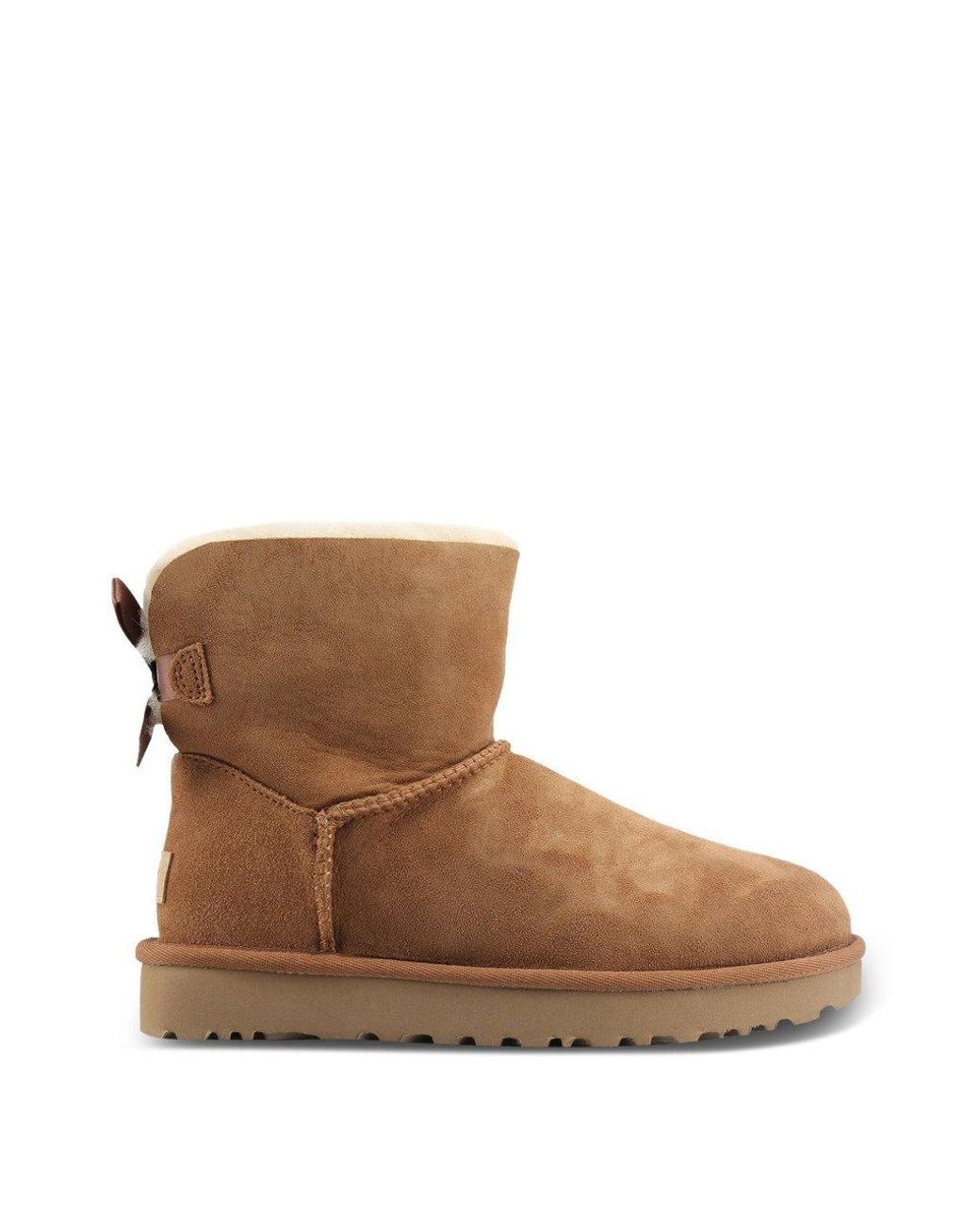 brown uggs with bows