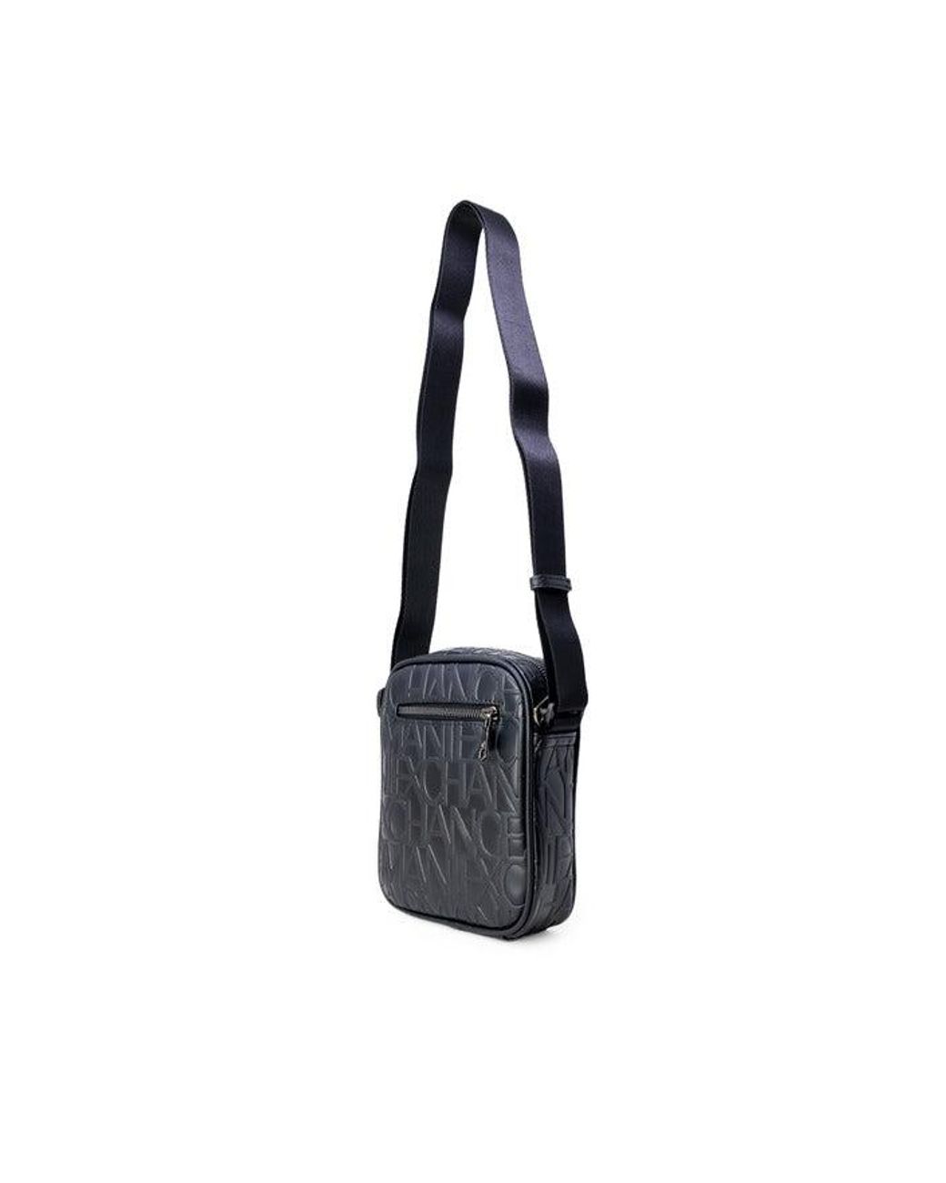 armani exchange leather bag