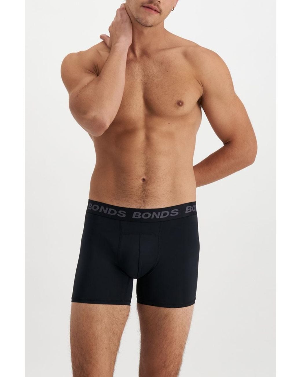 Bonds Black Quickdry Trunk for men