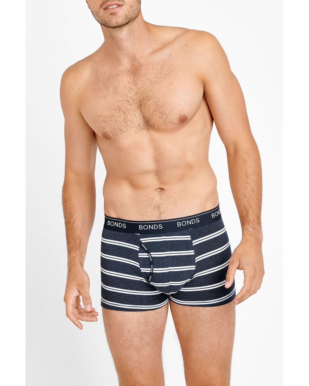 Bonds Blue Guyfront Trunk for men