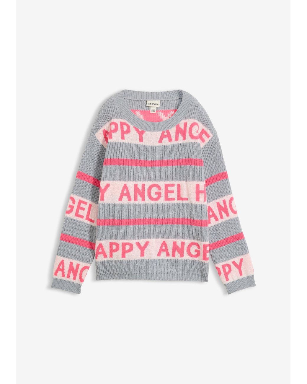 Pull Boxy bonprix en coloris White