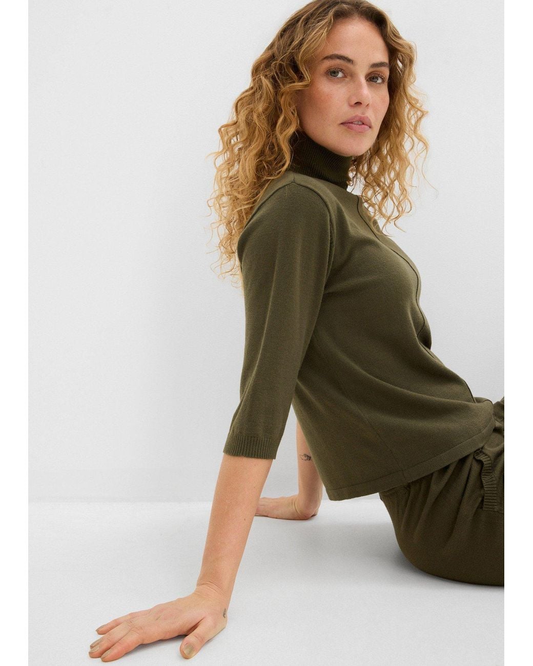bonprix Green Pullover
