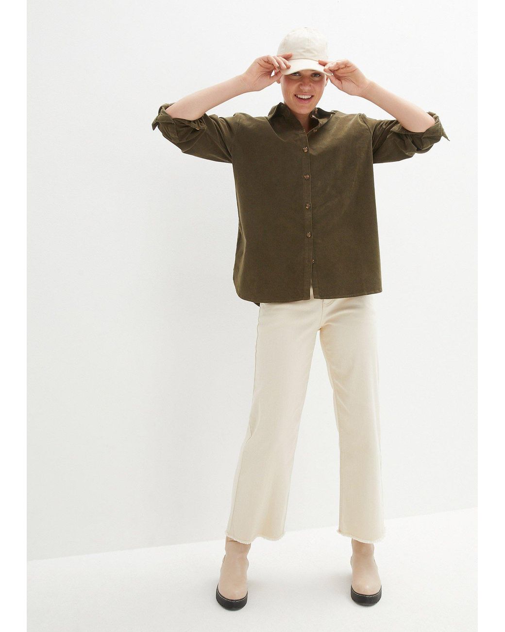 Camicia di bonprix in Green