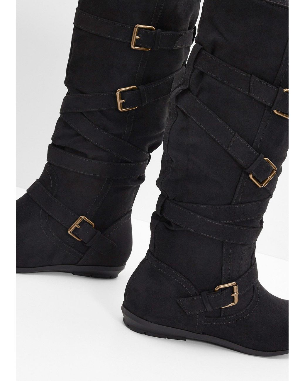 bonprix Black Stiefel