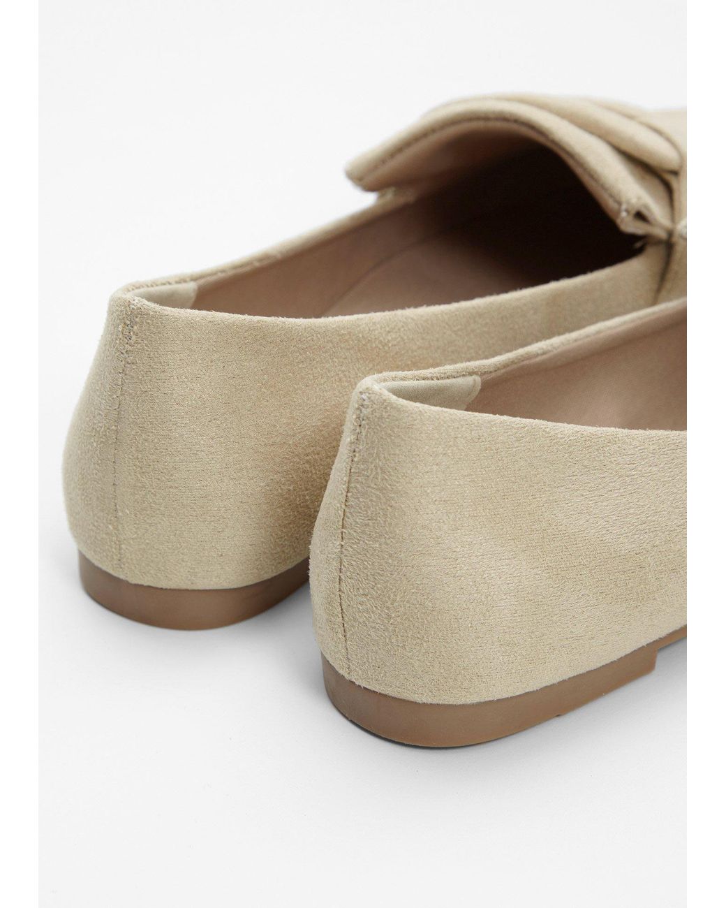 bonprix White Loafer Mit Schnalle