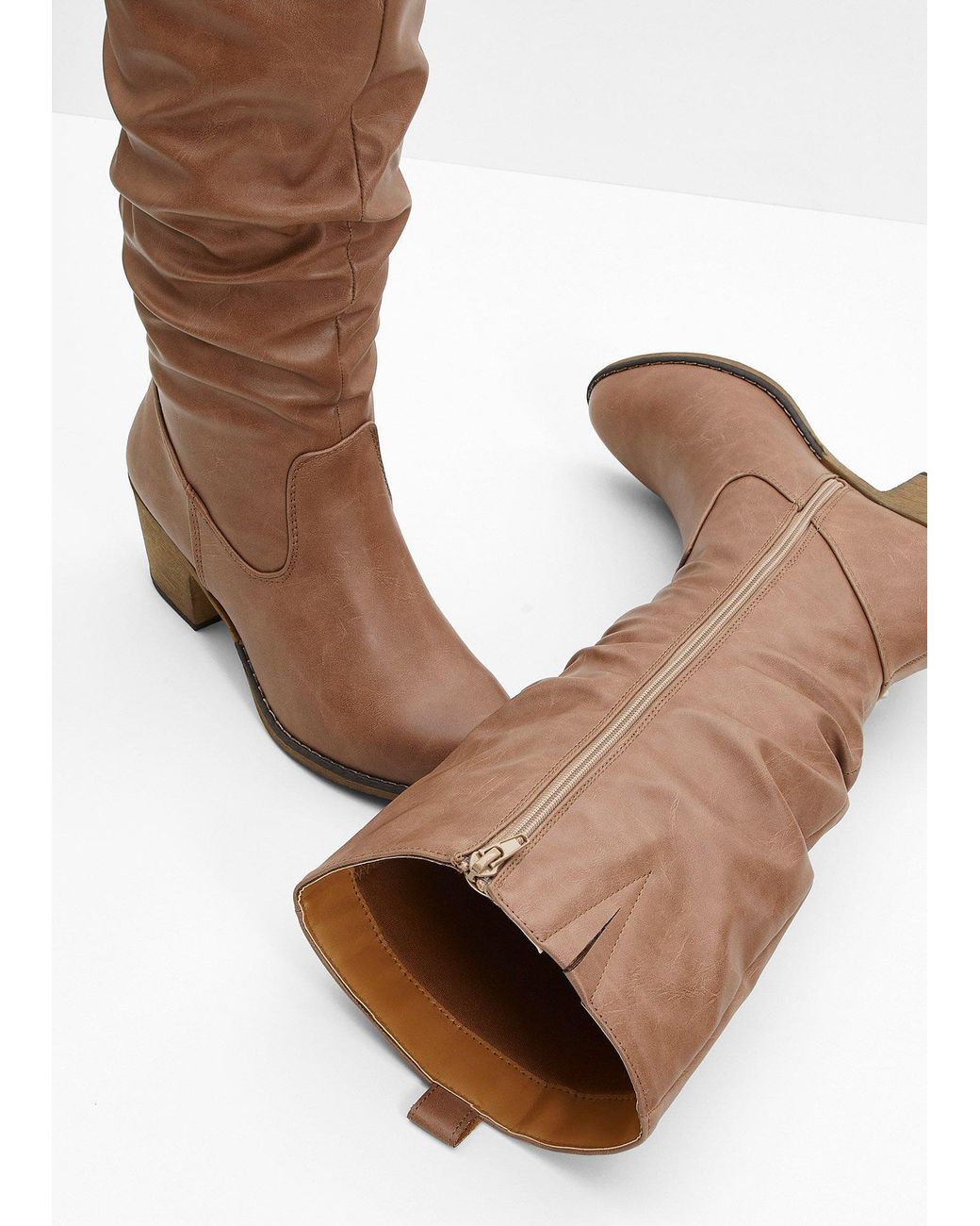 bonprix Brown Stiefel