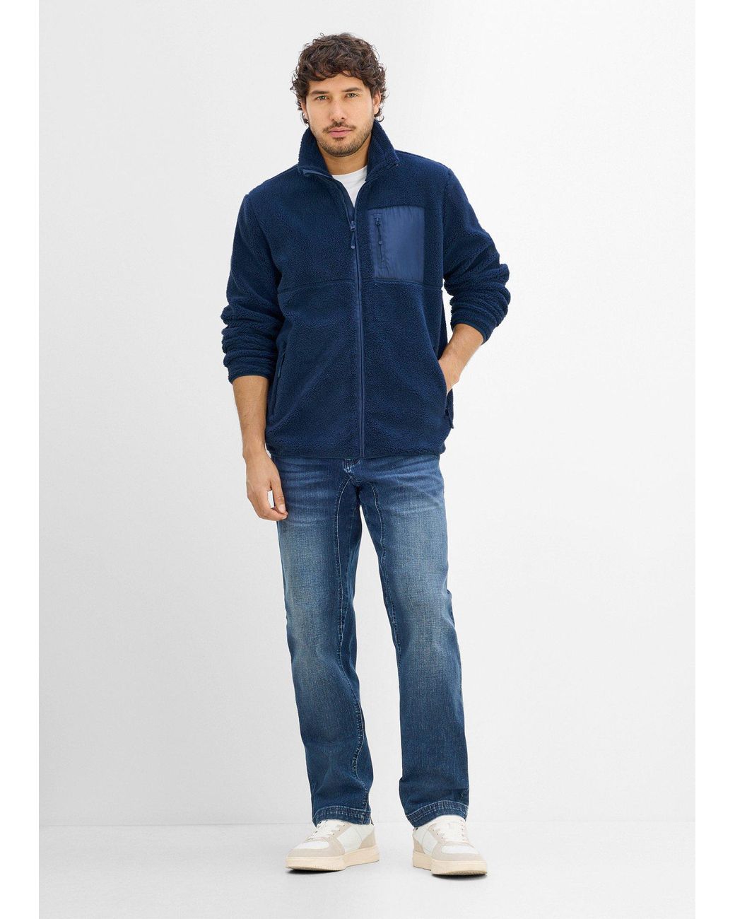 Giacca di bonprix in Blue da Uomo