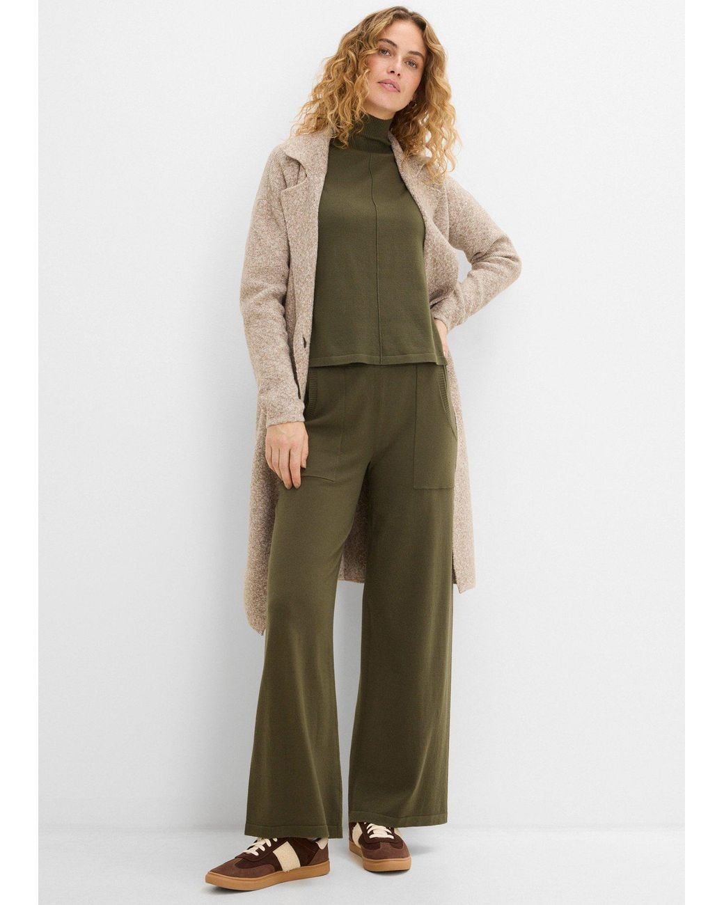 bonprix Green Pullover