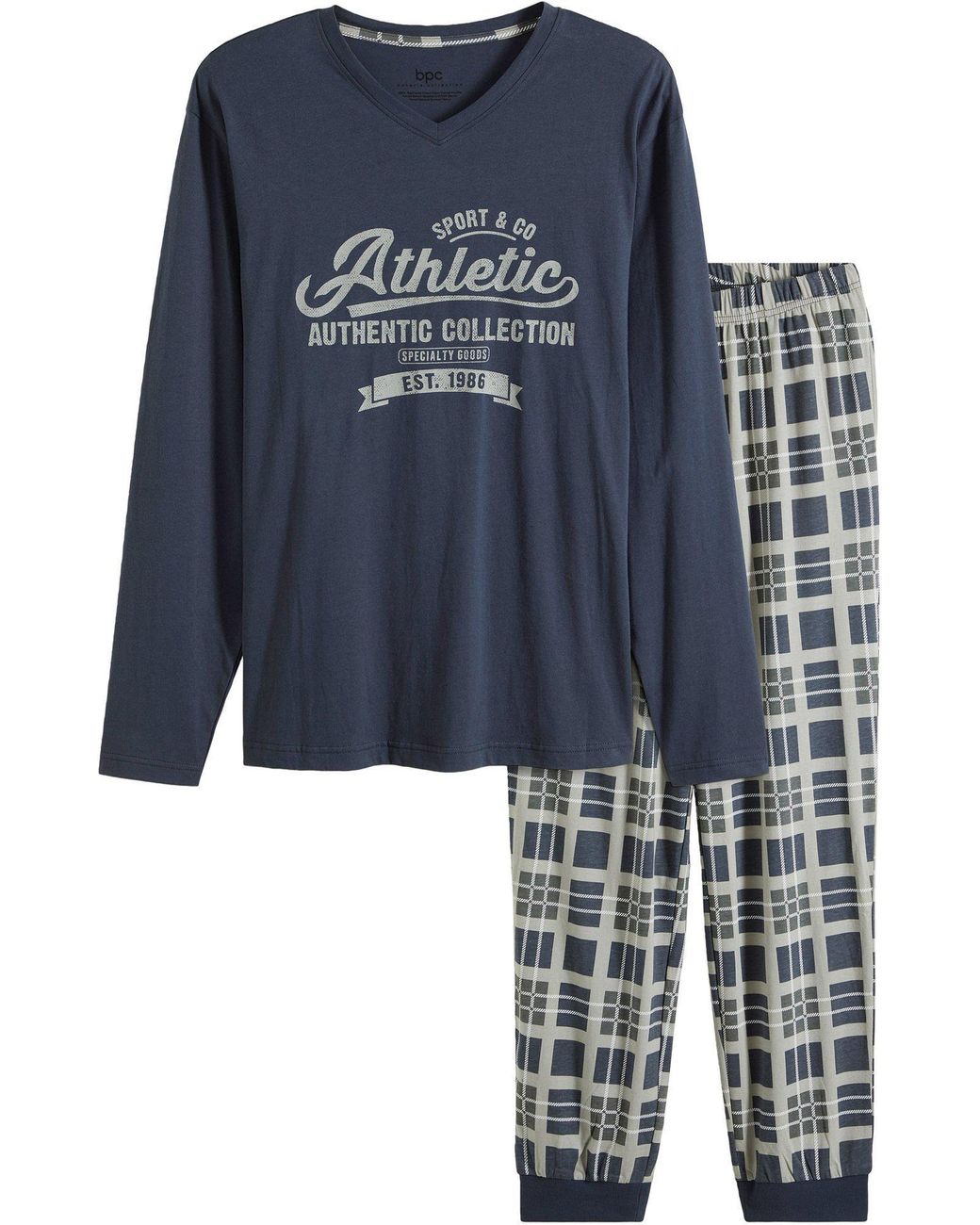 bonprix Pyjama (2-Dlg. in het Blue voor heren