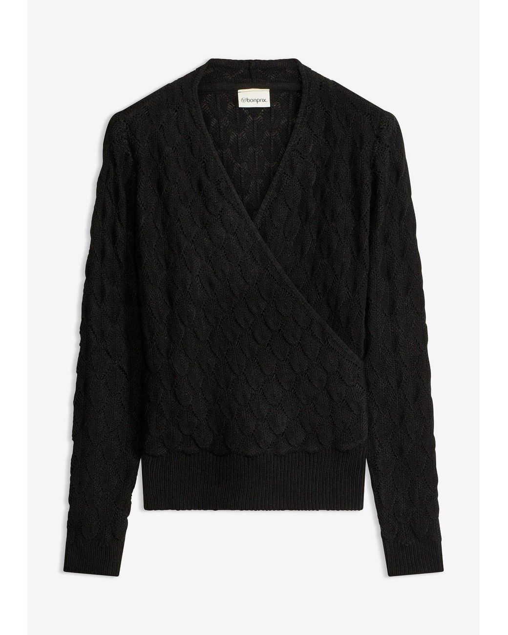 bonprix Ajour Trui in het Black