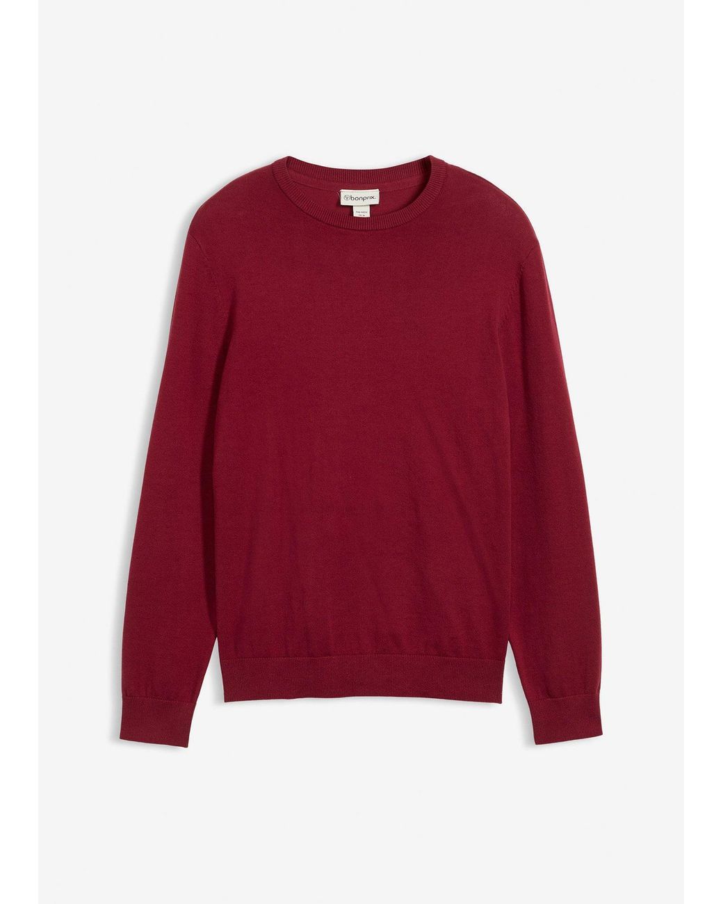 bonprix Feinstrickpullover in Red für Herren
