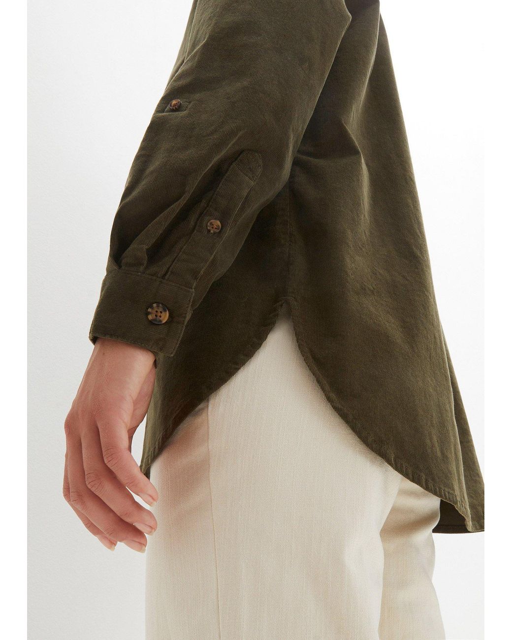 Camicia di bonprix in Green