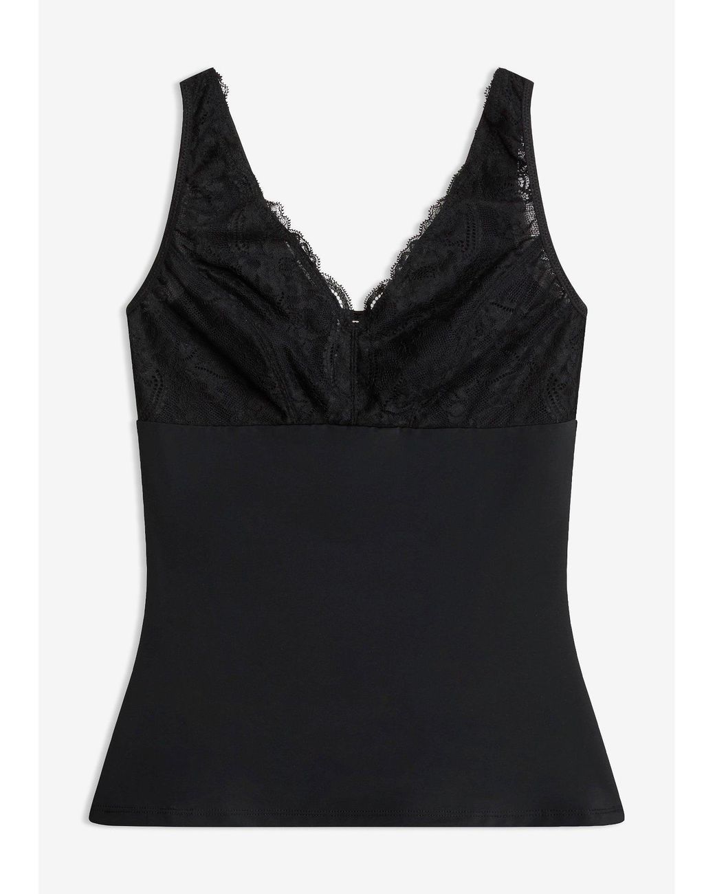 bonprix Corrigerende Top, Medium Corrigerend in het Black