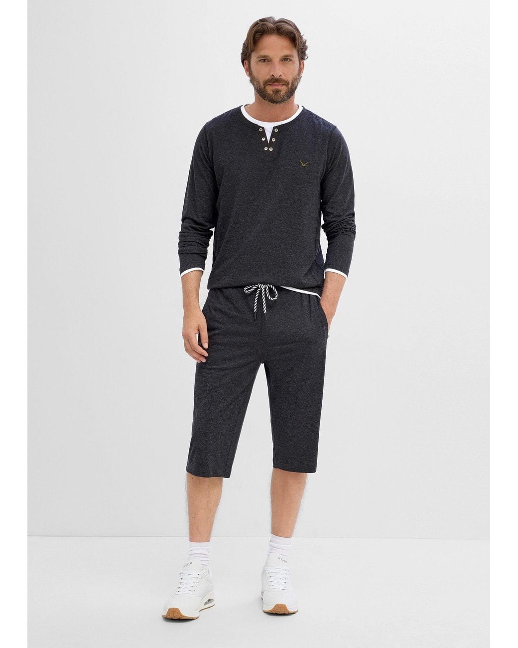 Maglia 2 di bonprix in Black da Uomo