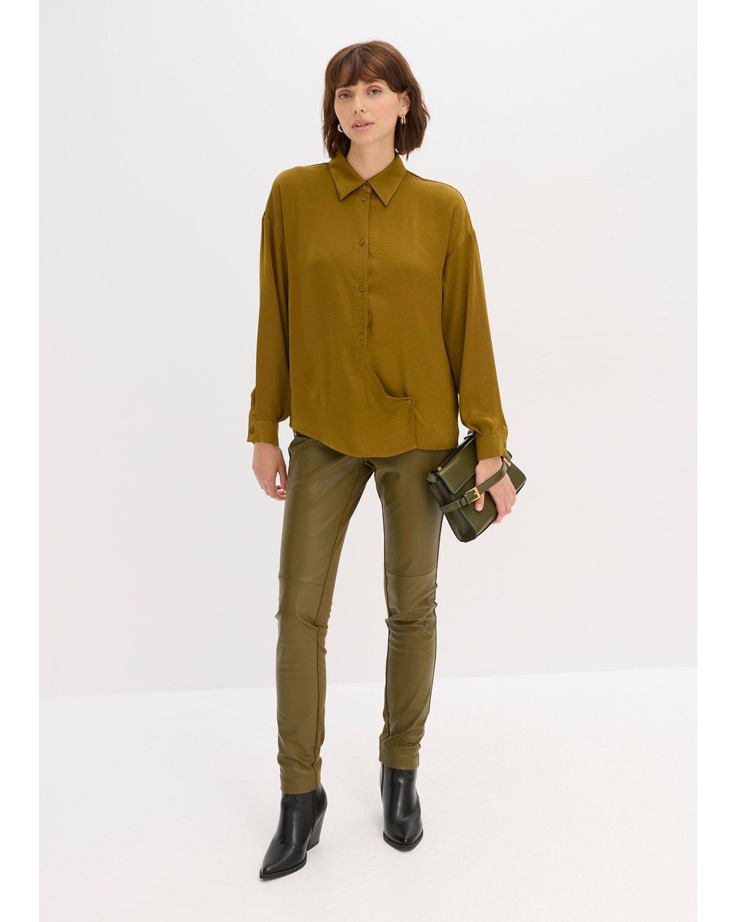 Camicia di bonprix in Green