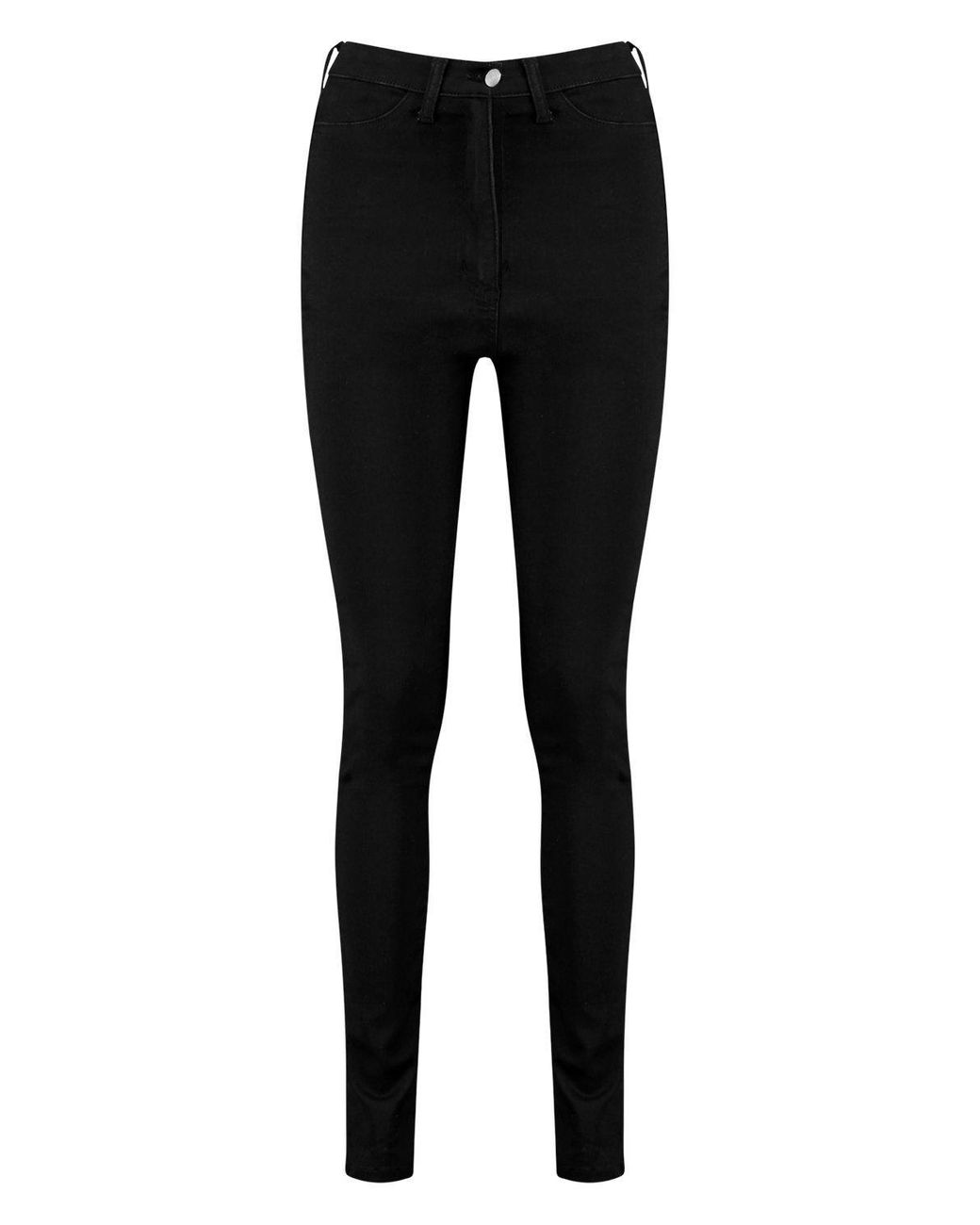 super high waist power stretch skinny jeans