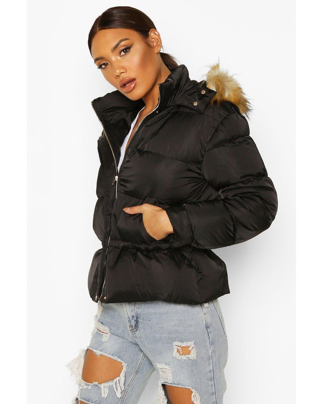 pull and bear duffle coat